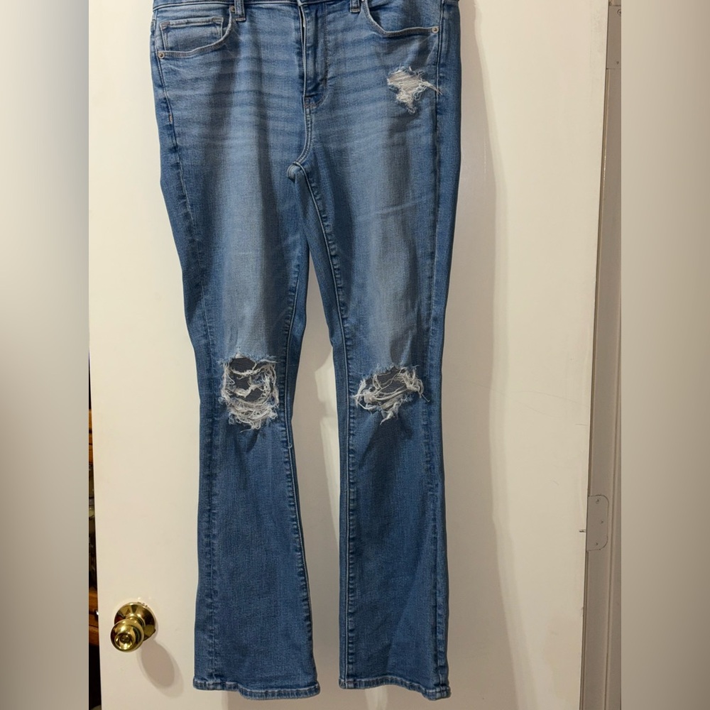 American Eagle High Rise Skinny Kick Size 12 Regular